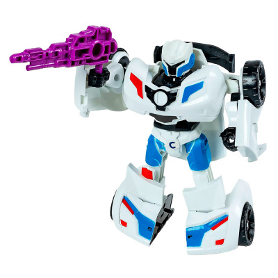 Трансформер 2в1 робот полицейская машина Bondibon BB6547 1